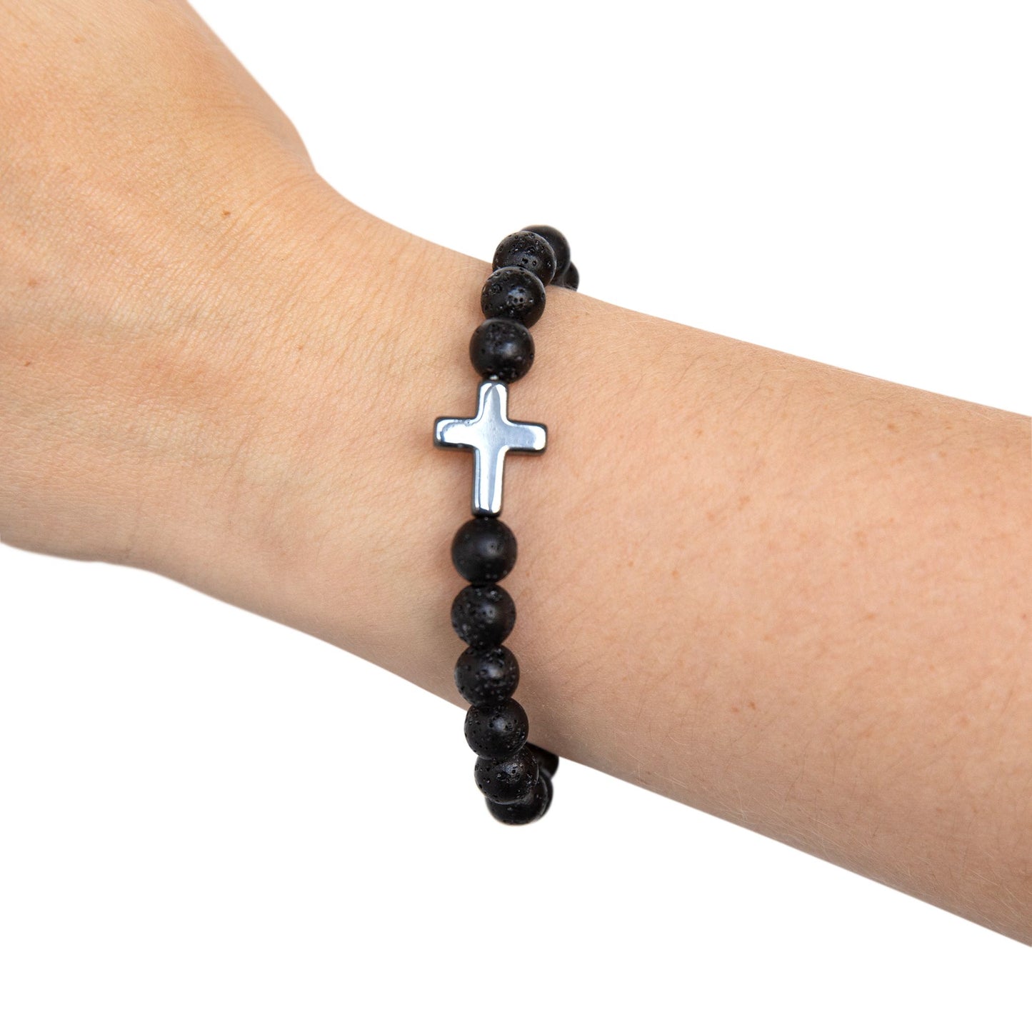 CVLTVRE Cross Bead Bracelet