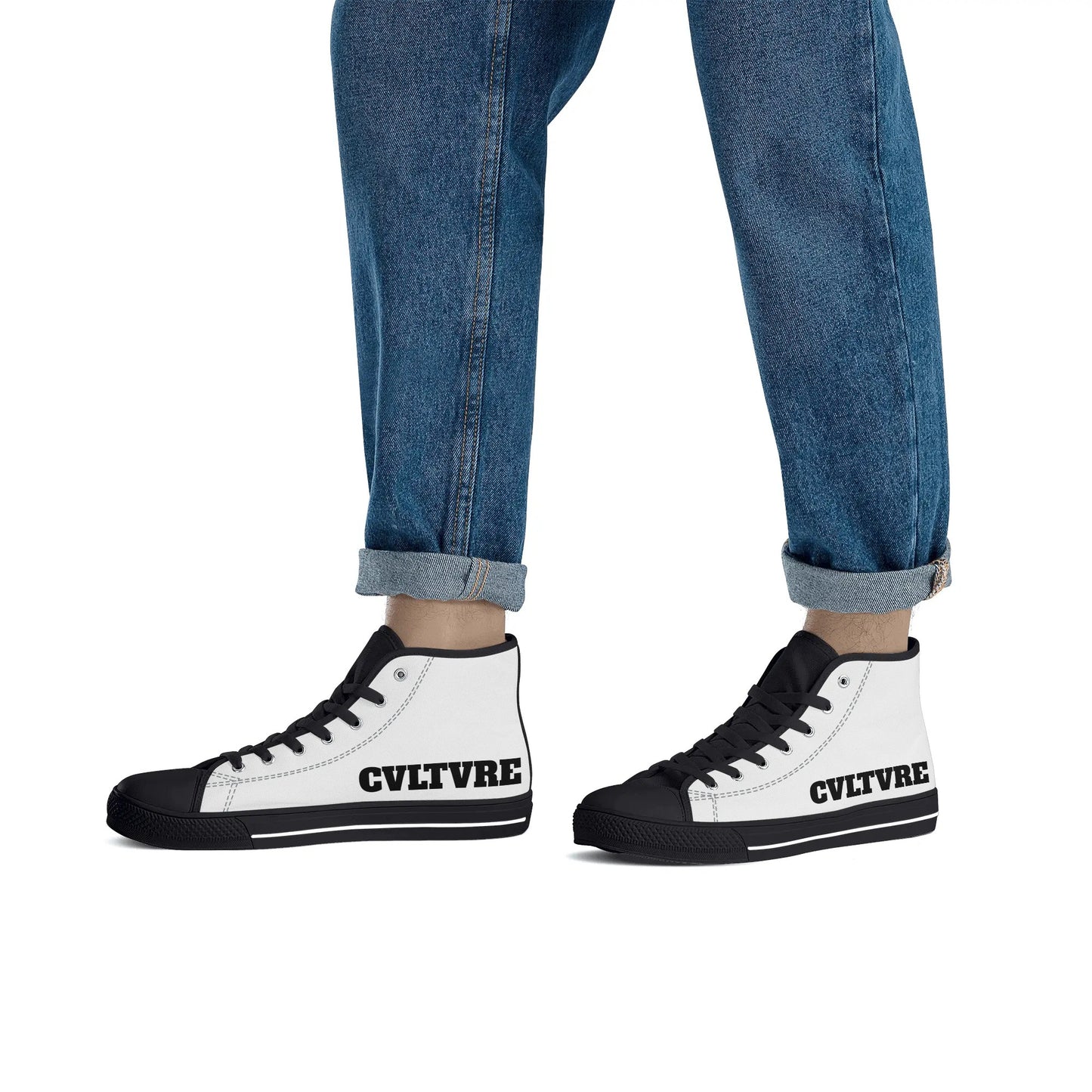 CVLTVRE Rubber High Top Canvas Shoes