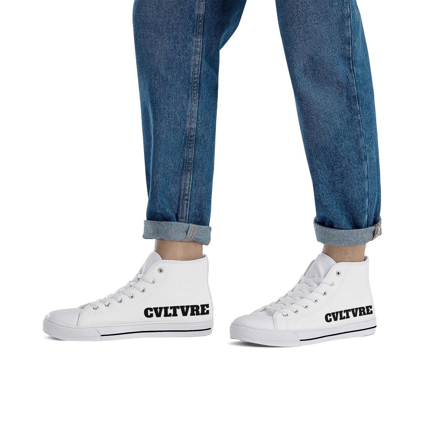 CVLTVRE Rubber High Top Canvas Shoes