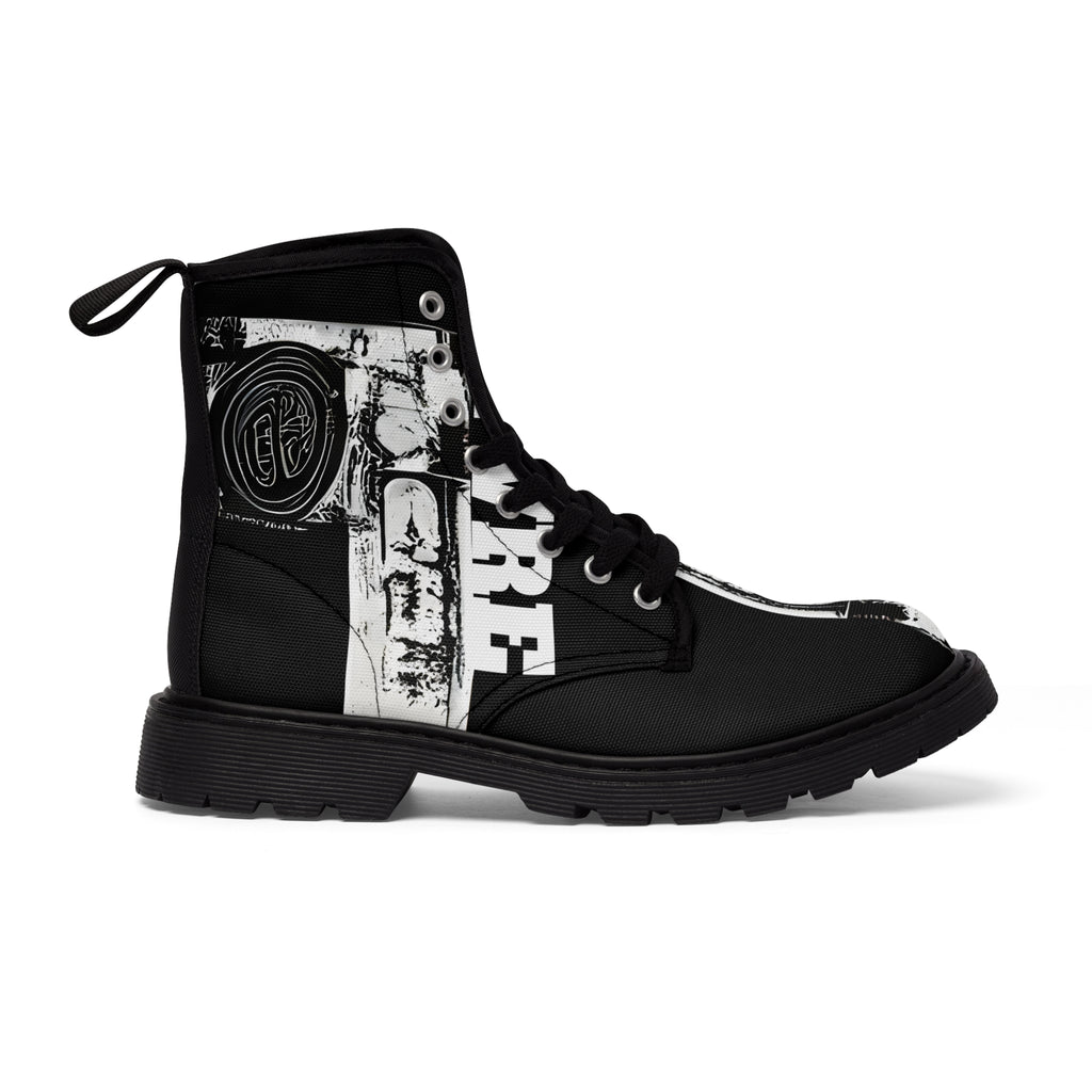 ABSTRACT CVLTVRE Men's Canvas Boots