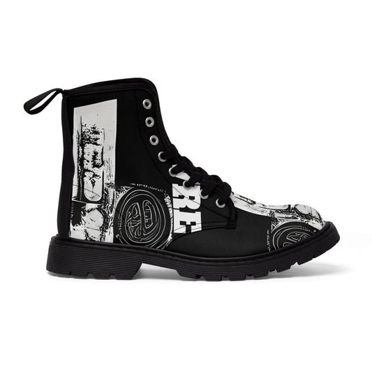 ABSTRACT CVLTVRE Men's Canvas Boots