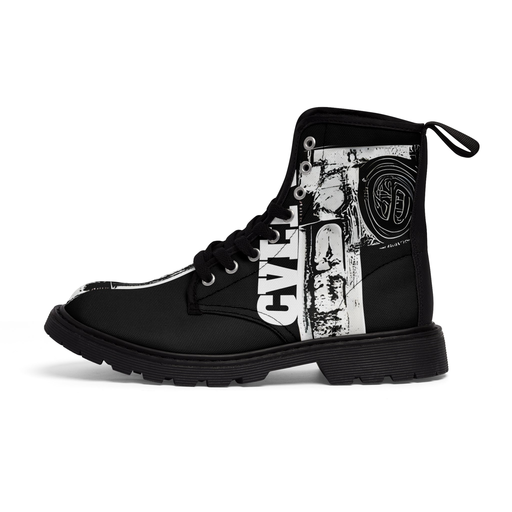 ABSTRACT CVLTVRE Men's Canvas Boots