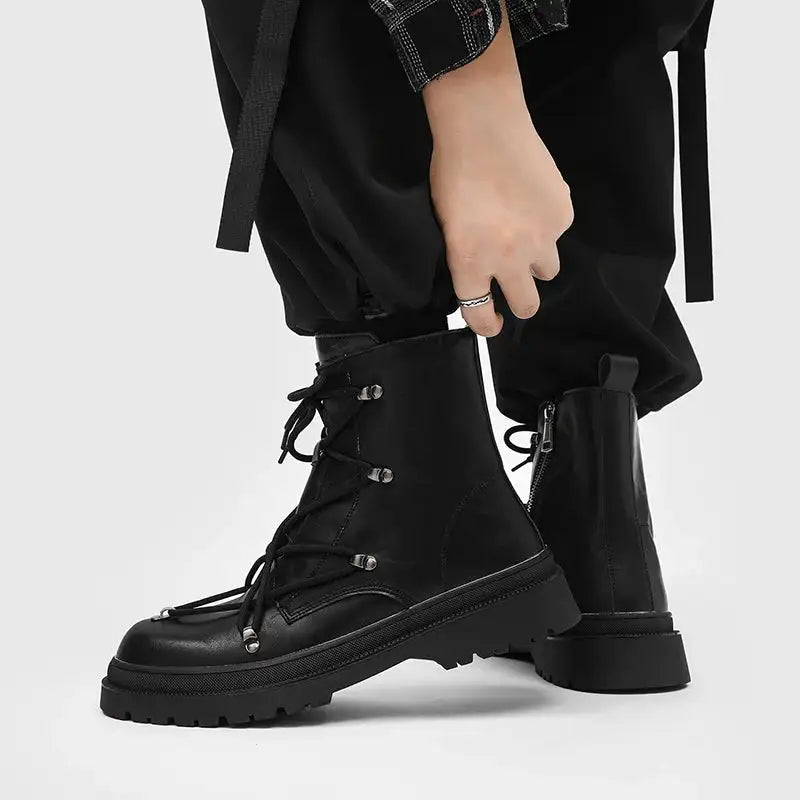 Cross Laced Boots
