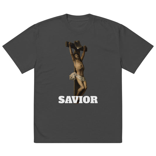 SAVIOR Oversized Faded T-shirt